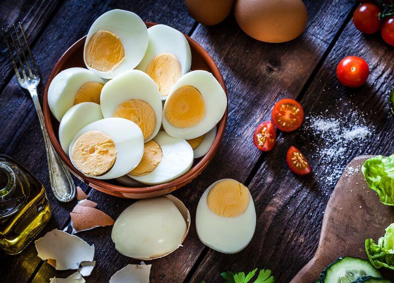 Perfekte hårdkogte æg lavet i airfryer