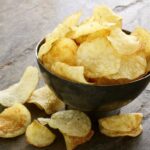 Lækre og knasende sprøde chips i airfryer