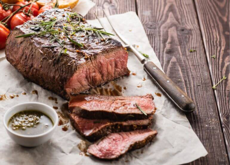 Lækker roastbeef lavet i airfryer