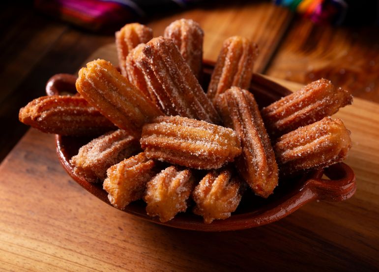 Lækre og sprøde churros i airfryer